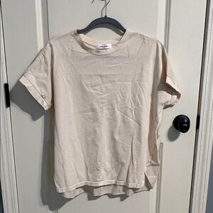 Classic Cream Short Sleeve Tee